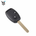 High quality blank key fob for Honda Accord Civic CRV Feng Fan Fit 3 button car key complete with 315 mhz 48 chip